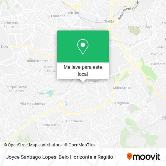 Joyce Santiago Lopes mapa