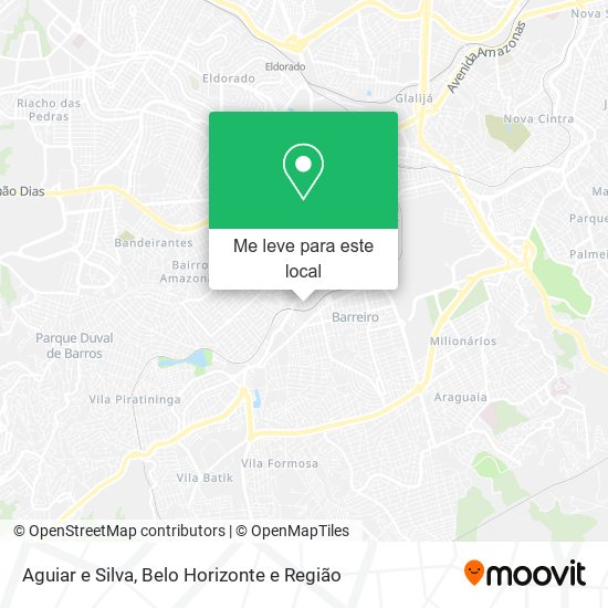 Aguiar e Silva mapa