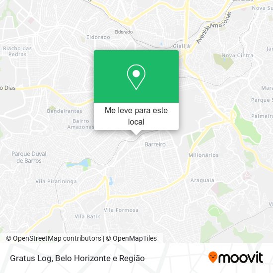 Gratus Log mapa