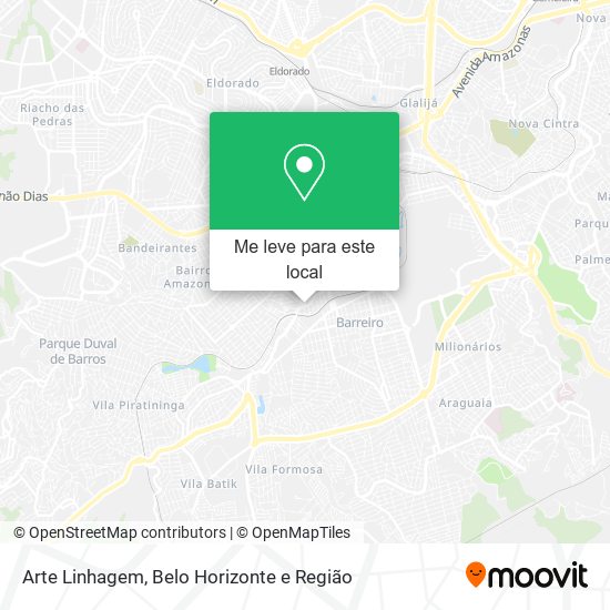 Arte Linhagem mapa