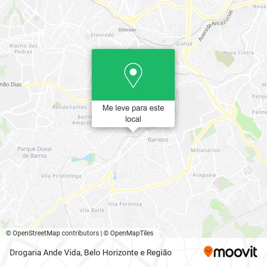 Drogaria Ande Vida mapa