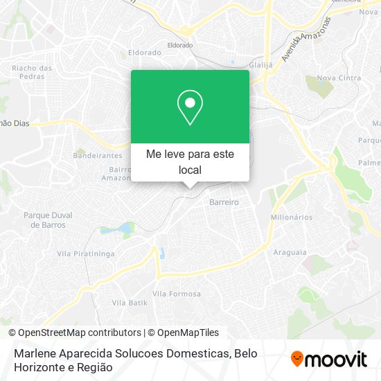 Marlene Aparecida Solucoes Domesticas mapa