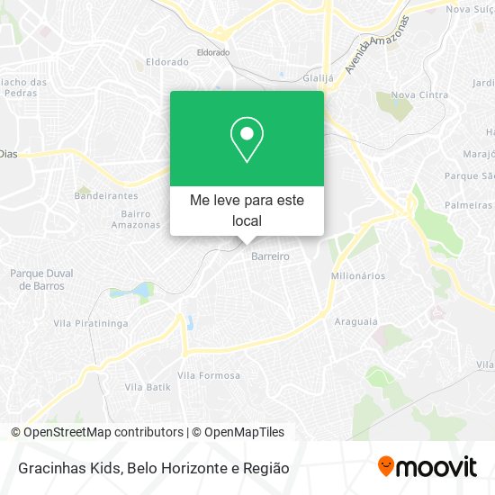Gracinhas Kids mapa