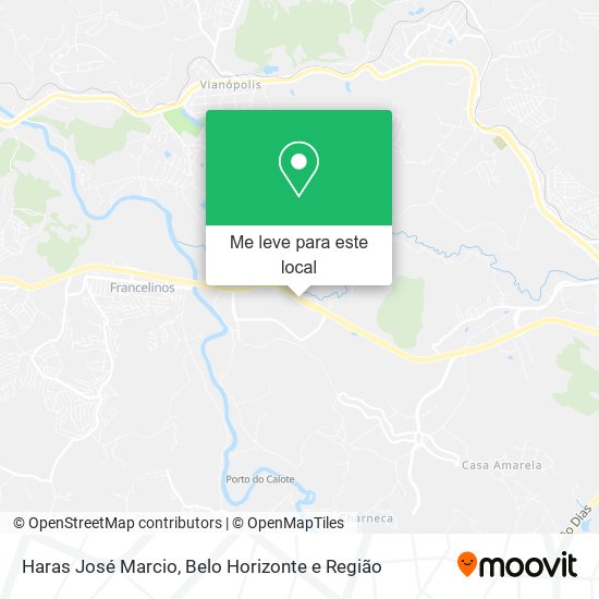 Haras José Marcio mapa