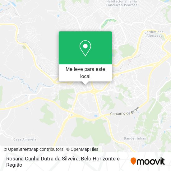 Rosana Cunha Dutra da Silveira mapa
