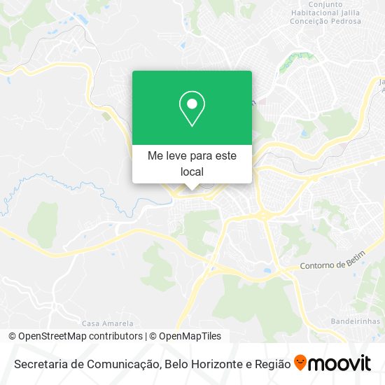 Secretaria de Comunicação mapa