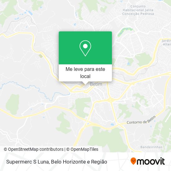 Supermerc S Luna mapa