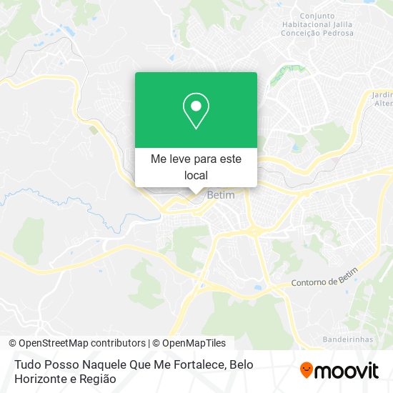 Tudo Posso Naquele Que Me Fortalece mapa