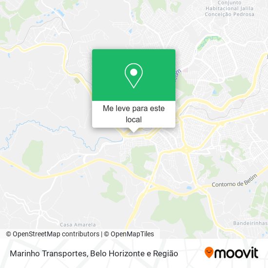 Marinho Transportes mapa