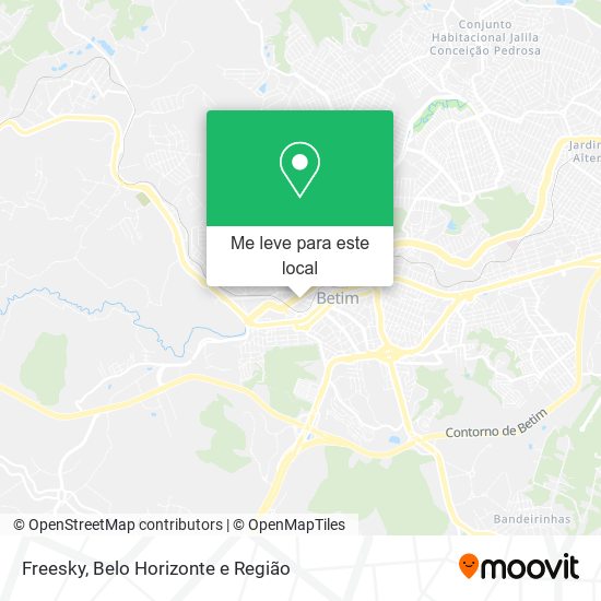 Freesky mapa