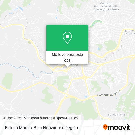 Estrela Modas mapa