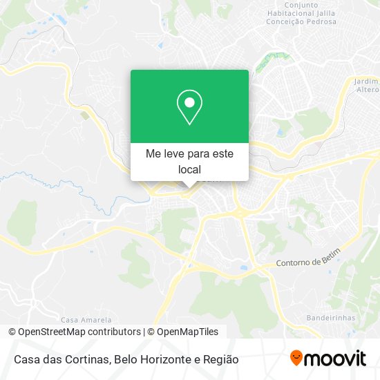 Casa das Cortinas mapa