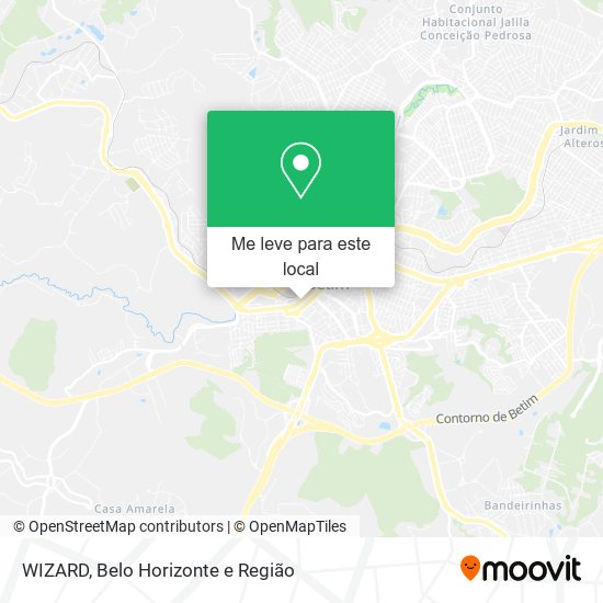 WIZARD mapa