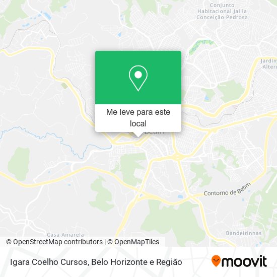 Igara Coelho Cursos mapa