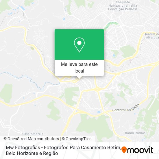 Mw Fotografias - Fotógrafos Para Casamento Betim mapa