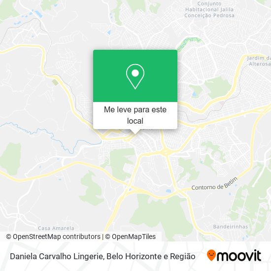 Daniela Carvalho Lingerie mapa