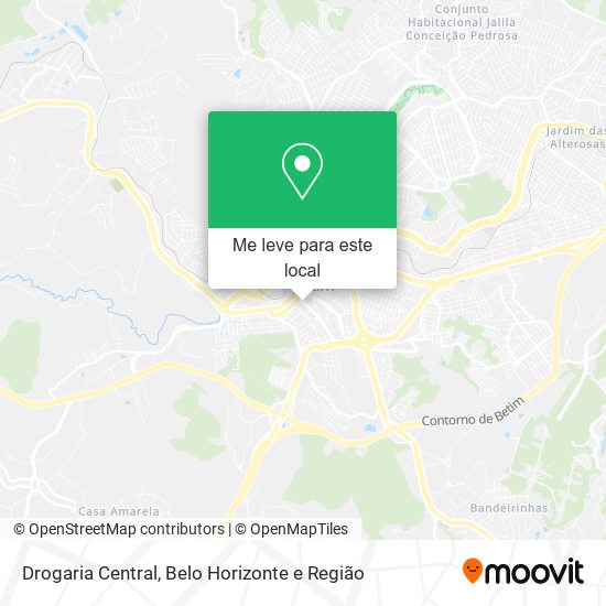 Drogaria Central mapa