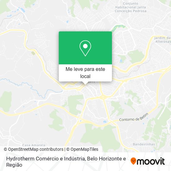 Hydrotherm Comércio e Indústria mapa