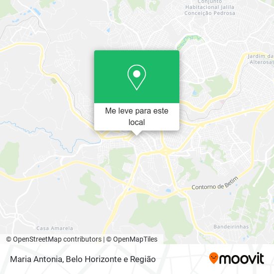 Maria Antonia mapa