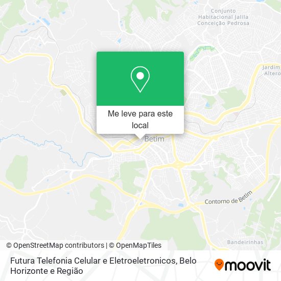Futura Telefonia Celular e Eletroeletronicos mapa