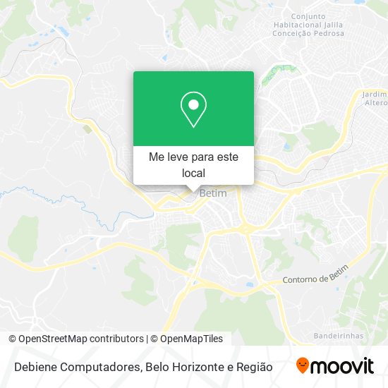 Debiene Computadores mapa