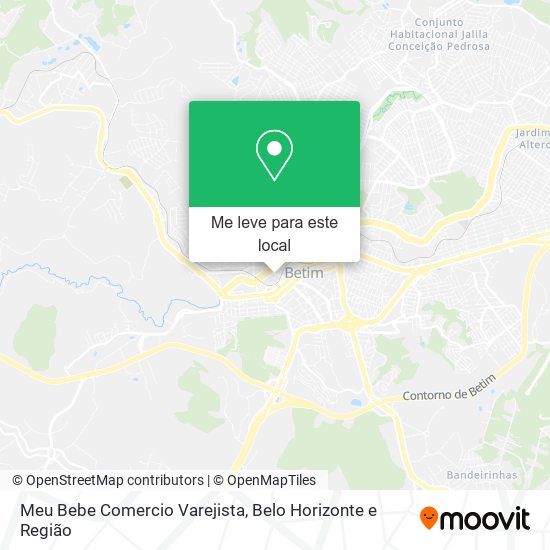 Meu Bebe Comercio Varejista mapa