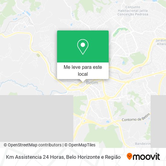 Km Assistencia 24 Horas mapa