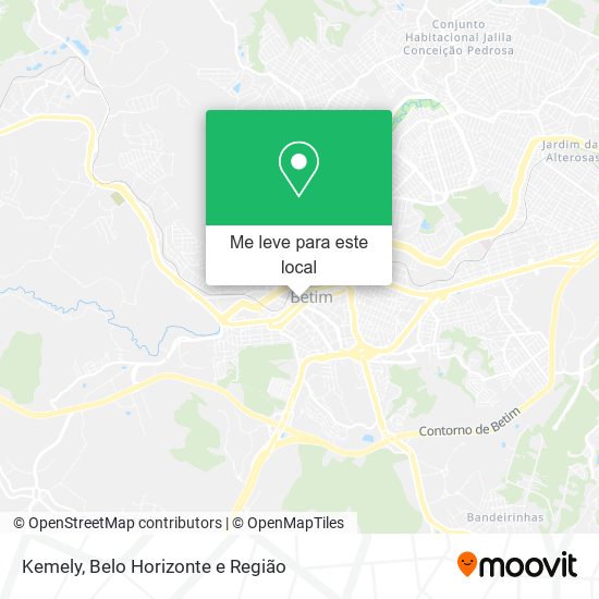 Kemely mapa