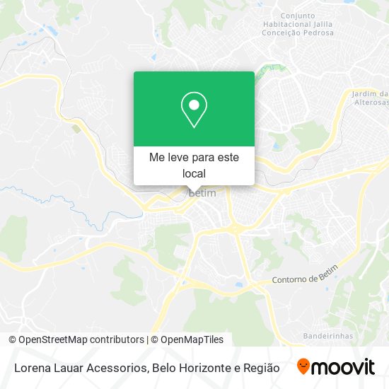 Lorena Lauar Acessorios mapa