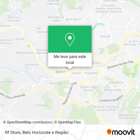Rf Store mapa