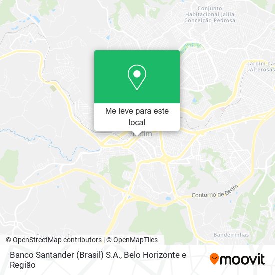 Banco Santander (Brasil) S.A. mapa