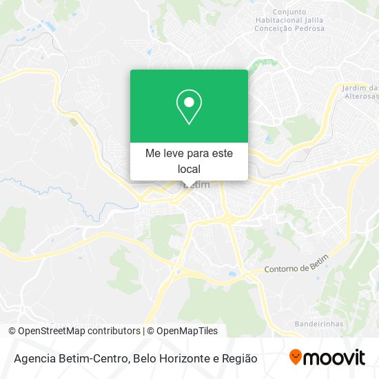 Agencia Betim-Centro mapa
