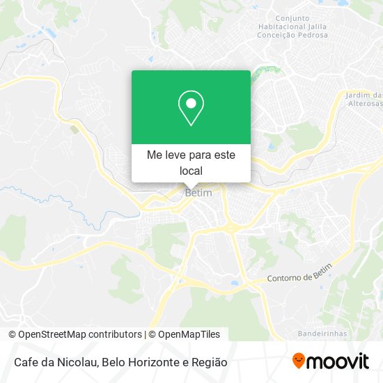 Cafe da Nicolau mapa