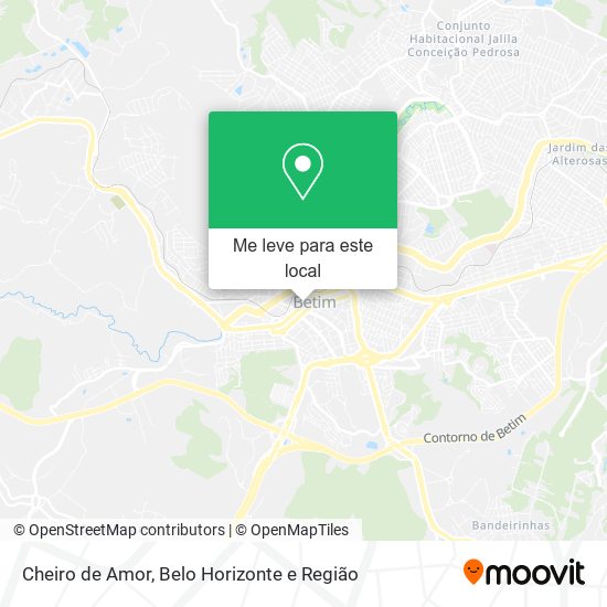 Cheiro de Amor mapa