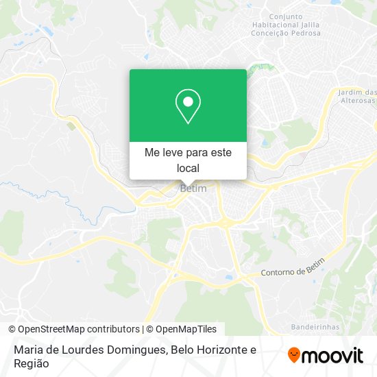 Maria de Lourdes Domingues mapa