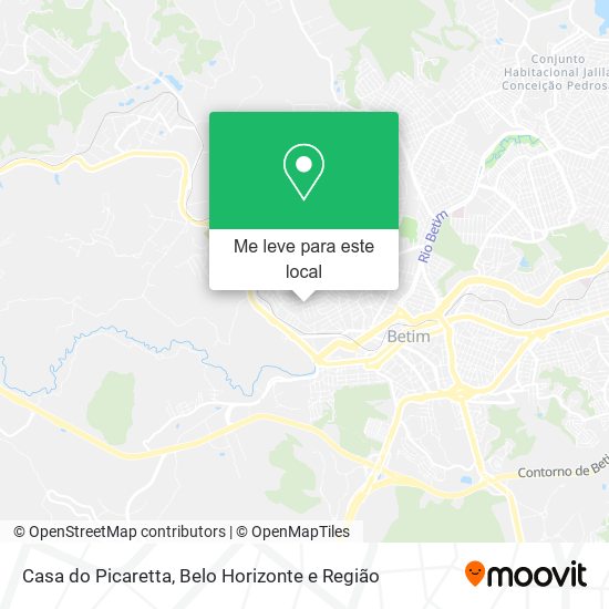 Casa do Picaretta mapa