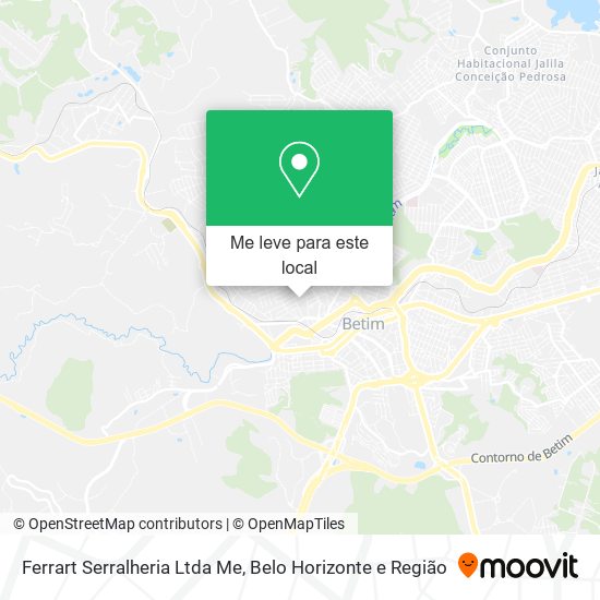 Ferrart Serralheria Ltda Me mapa