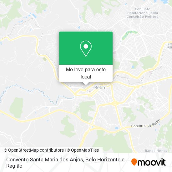 Convento Santa Maria dos Anjos mapa