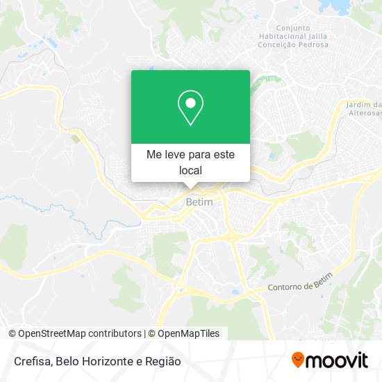 Crefisa mapa