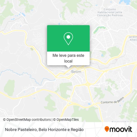 Nobre Pasteleiro mapa