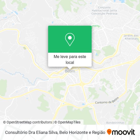 Consultório Dra Eliana Silva mapa