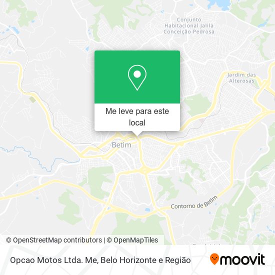 Opcao Motos Ltda. Me mapa