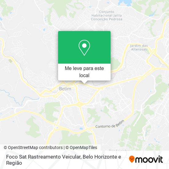 Foco Sat Rastreamento Veicular mapa