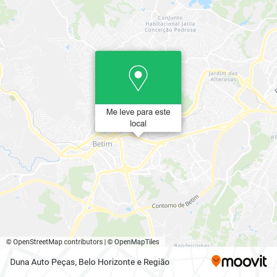 Duna Auto Peças mapa