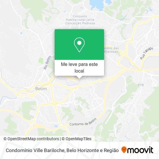 Condomínio Ville Bariloche mapa