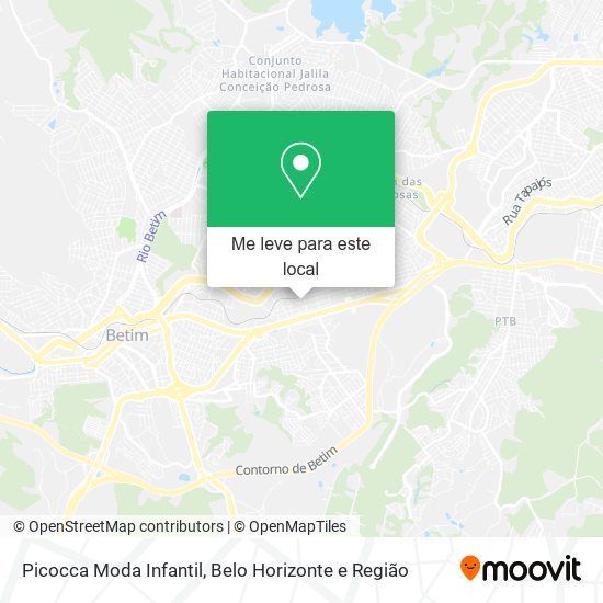 Picocca Moda Infantil mapa