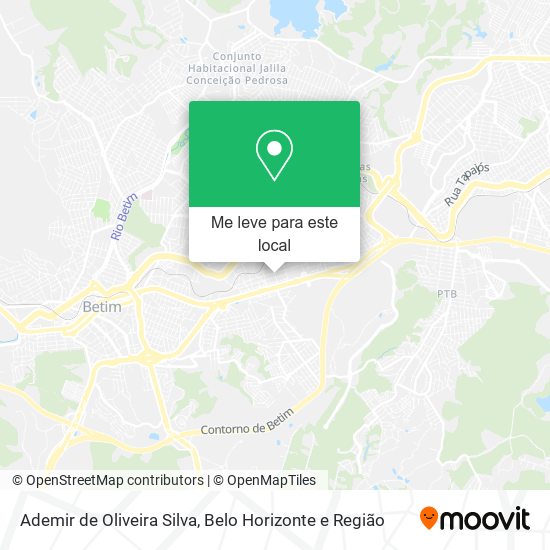 Ademir de Oliveira Silva mapa