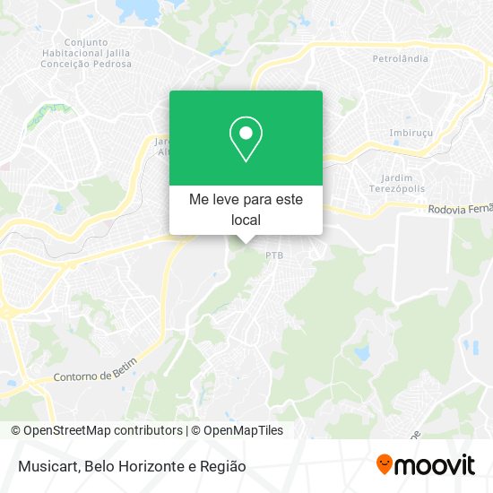 Musicart mapa