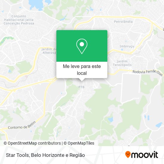 Star Tools mapa