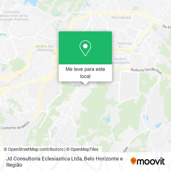 Jd Consultoria Eclesiastica Ltda mapa